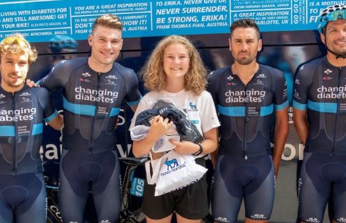 Team Novo Nordisk: salite sul bus, per cambiare il diabete.