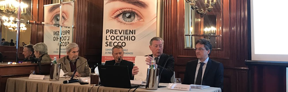 Occhio secco: campagna di prevenzione e cura 2019