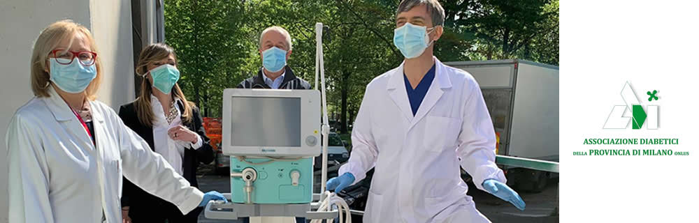 ADPMI Onlus dona un ventilatore all’Ospedale Sacco di Milano