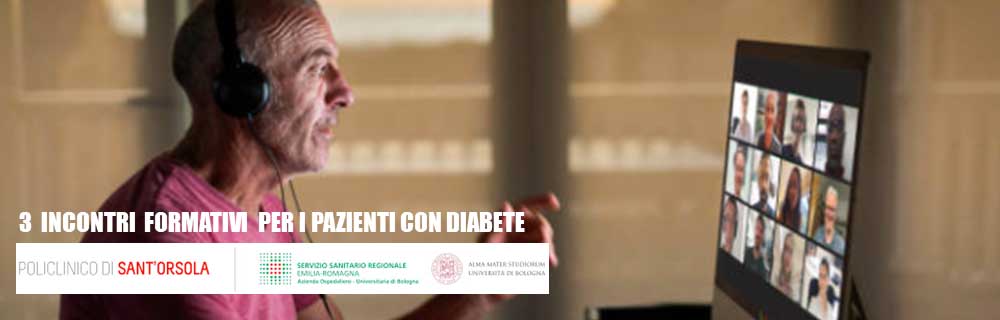 Gestione del diabete: tre incontri formativi per i pazienti dalla Diabetologia del S.Orsola di Bologna