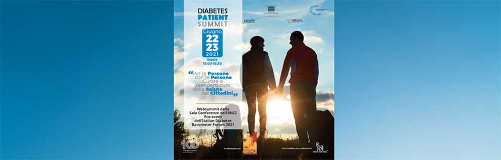 Diabetes Patient Summit 22-23 Giugno 2021 - Diabete.com