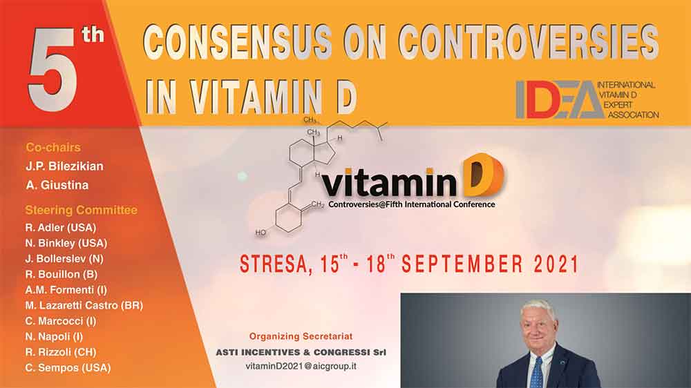 5° Consensus sulla Vitamina D - Legame tra Vitamina D e Covid-19 5° Consensus sulla Vitamina D - Legame tra Vitamina D e Covid-19