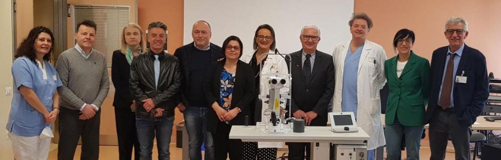 L’Associazione Diabetici Correggio dona un laser all’Oculistica del San Sebastiano