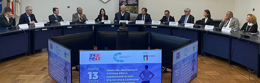 Diabete e obesità: firmato protocollo d’intesa per la tutela della pratica sportiva