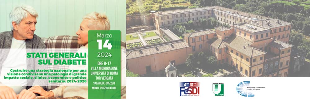 Gli Stati Generali sul Diabete organizzati dalle Società Diabetologiche Italiane (FeSDI)
