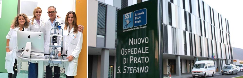 Cura del glaucoma: l'ospedale Santo Stefano di Prato diventa modello di riferimento